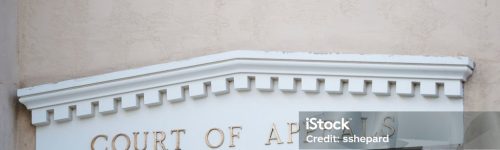 Court of appeals sign